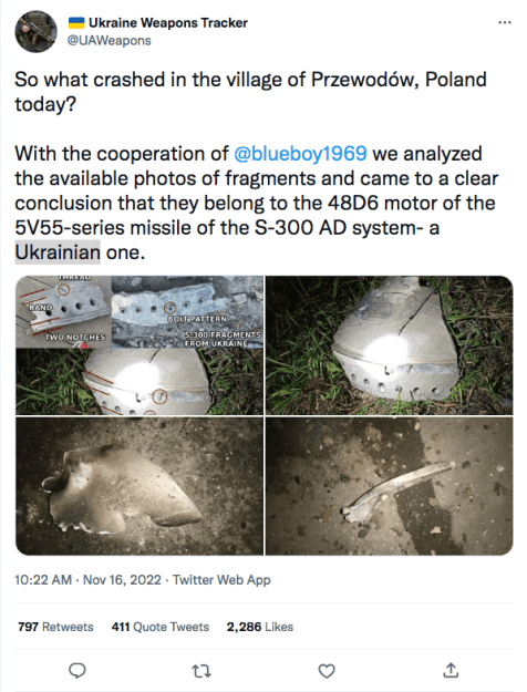 Click to Enlarge

Name: Screenshot_2022-11-16 Ukraine Weapons Tracker on Twitter.png
Size: 143 KB