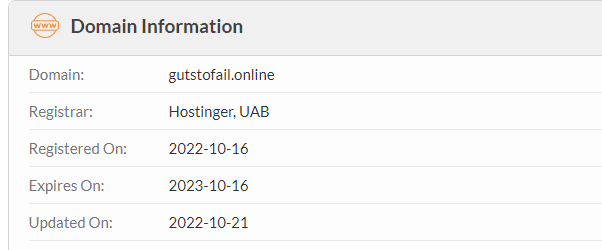Click to Enlarge

Name: gutstofail.PNG
Size: 5 KB