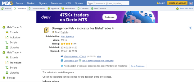 Click to Enlarge

Name: Screenshot 2025-01-10 at 11-49-28 Free download of the 'Divergence Petr' indicator by 'sova75' for M
Size: 55 KB